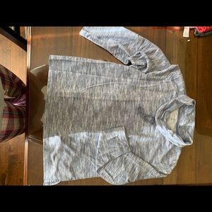 White and Blue Shirt